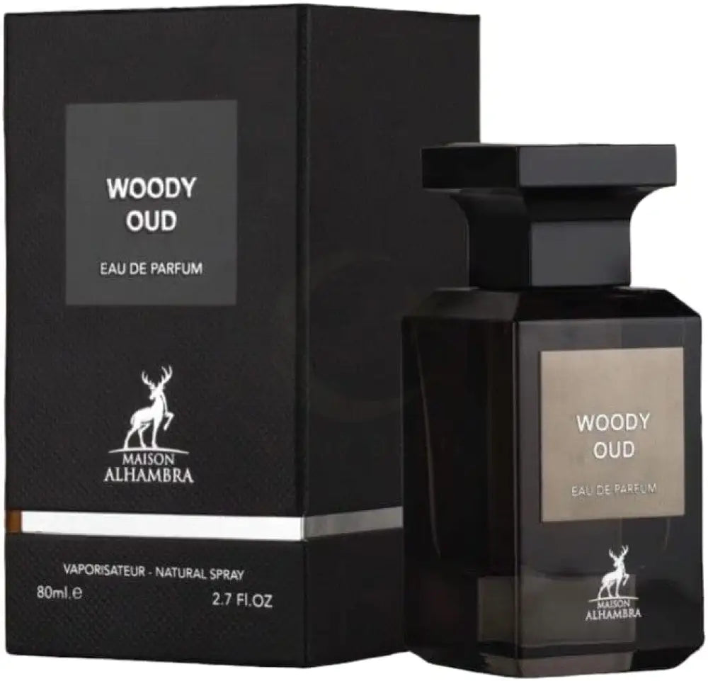 Woody Oud Eau De Perfum 80ml Alhambra