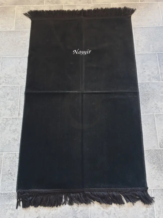 Adult Prayer Mat (Black)