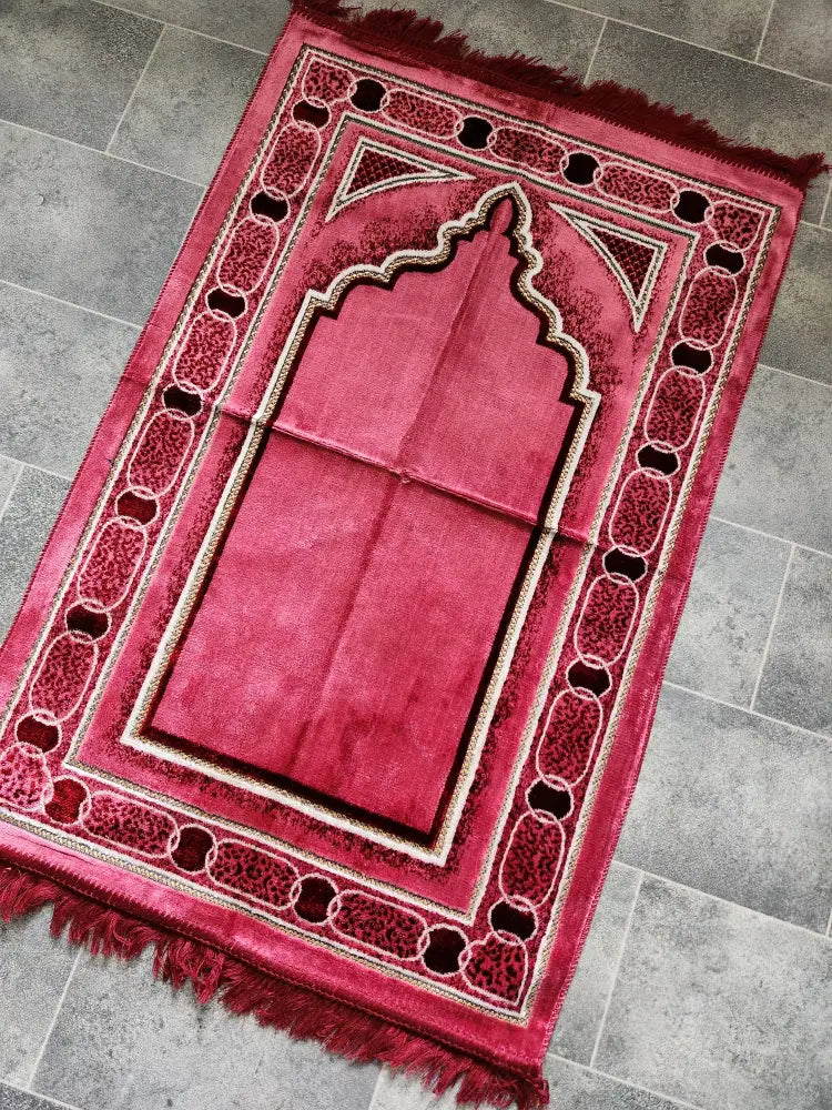 Adult Prayer Mat (Pink/Salmon)