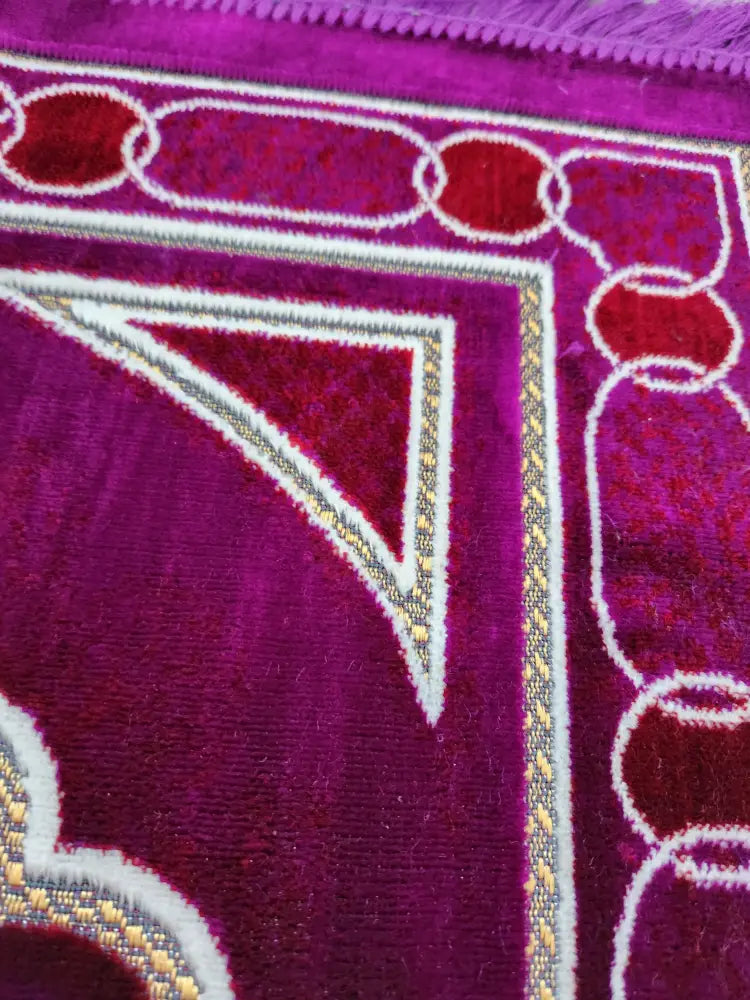 Adult Prayer Mat (Purple/Red)