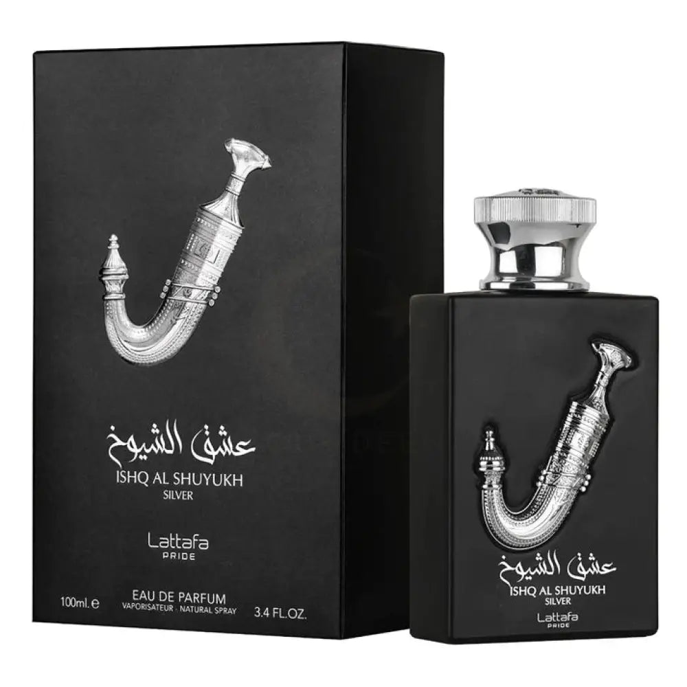 Ishq Al Shuyukh Silver Eau De Parfum 100ml Lattafa Pride