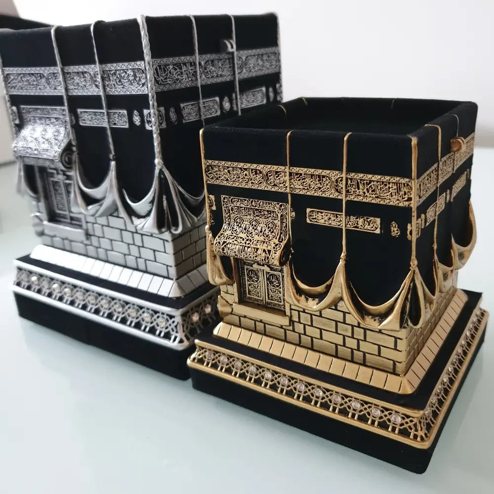 Kaaba Replica - (Silver & Black)