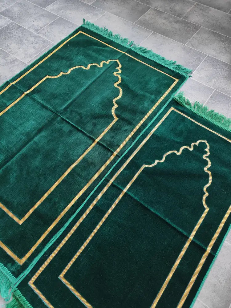 Personalised Kids Prayer Mat (Green)