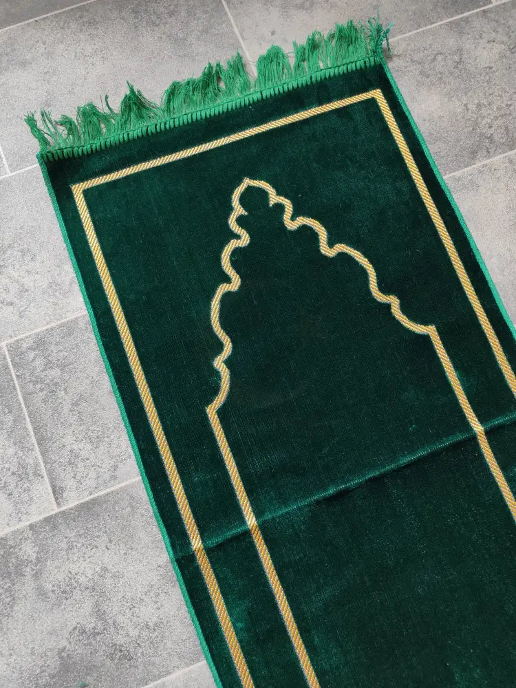 Personalised Kids Prayer Mat (Green)