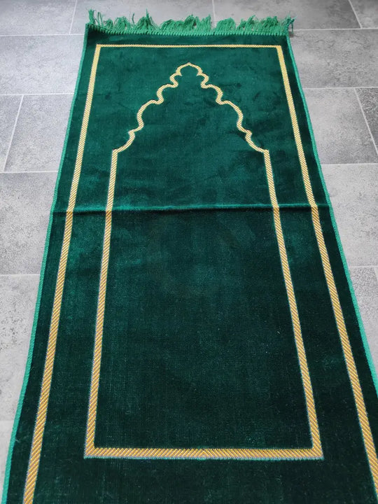 Personalised Kids Prayer Mat (Green)