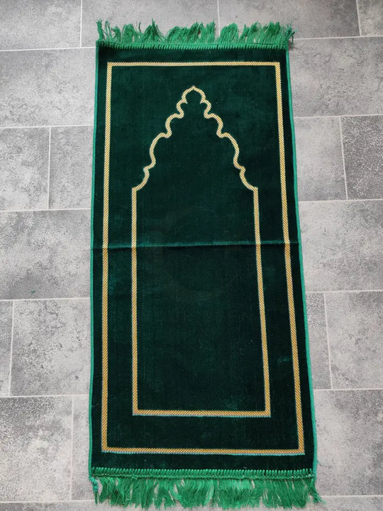 Personalised Kids Prayer Mat (Green)