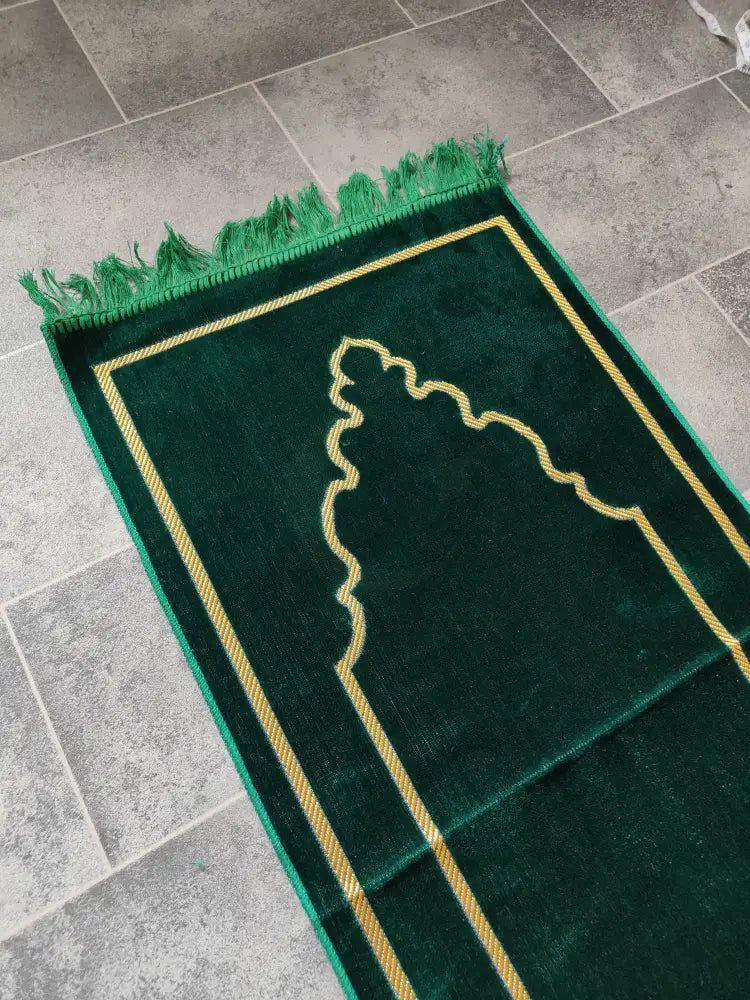 Personalised Kids Prayer Mat (Green)