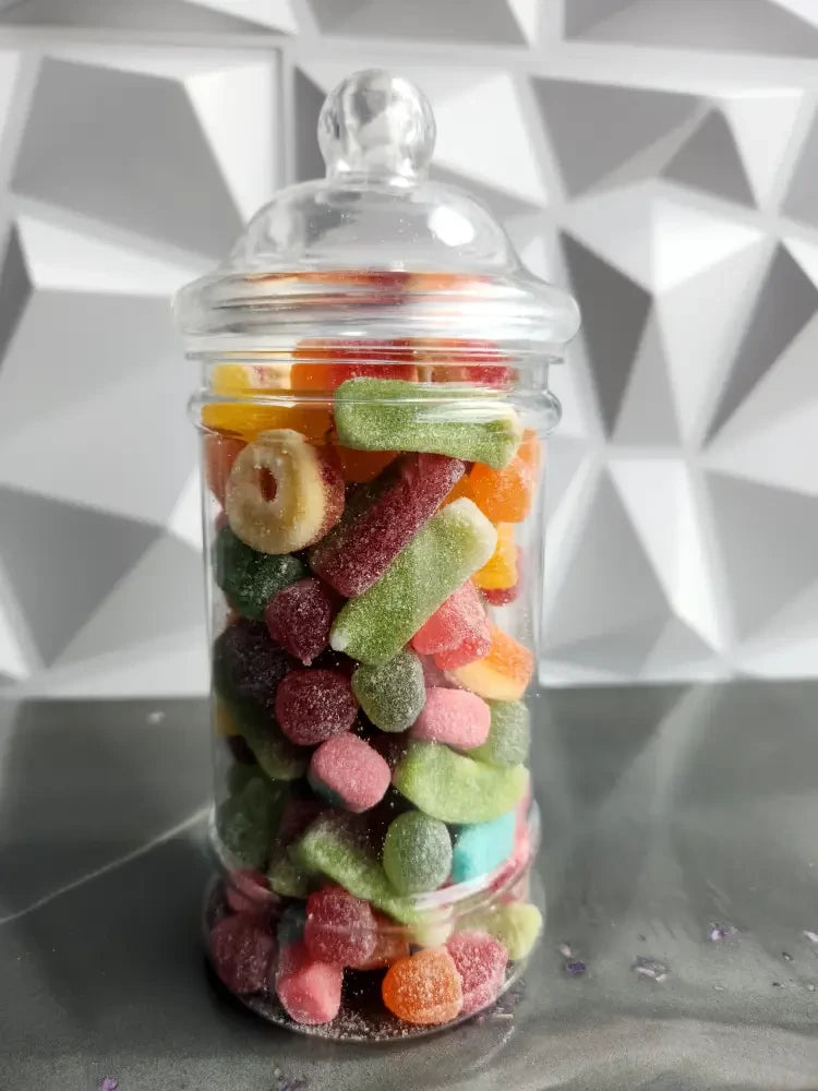Mixed Fizzy Sweets - Medium (500ml Jar)