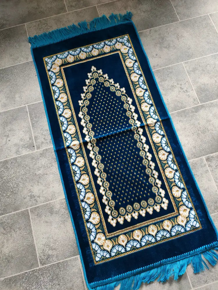 Personalised Kids Prayer Mat (Blue)