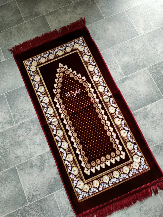 Personalised Kids Prayer Mat (Red)