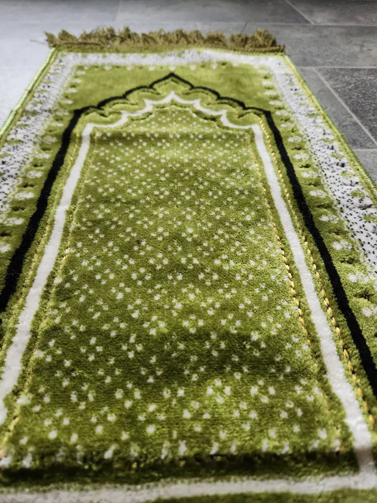 Personalised Small Baby/Toddler Prayer Mat (Green)