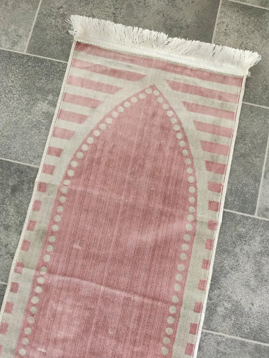 Personalised Small Baby/Toddler Prayer Mat (Pink)