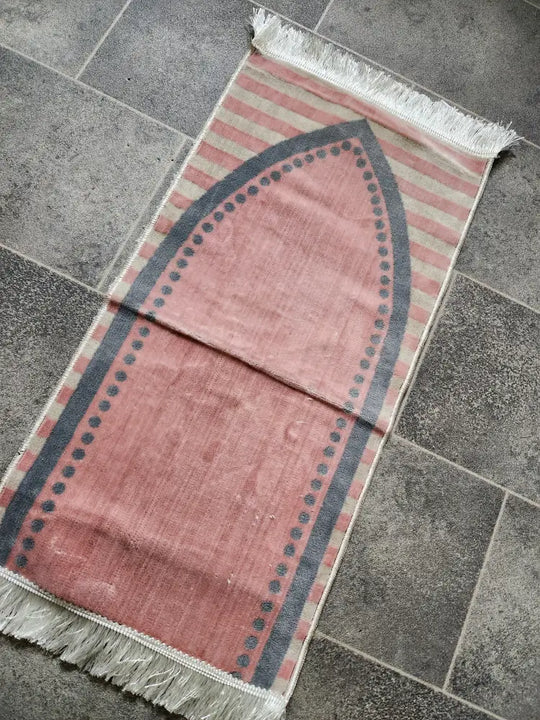 Personalised Small Baby/Toddler Prayer Mat (Pink)