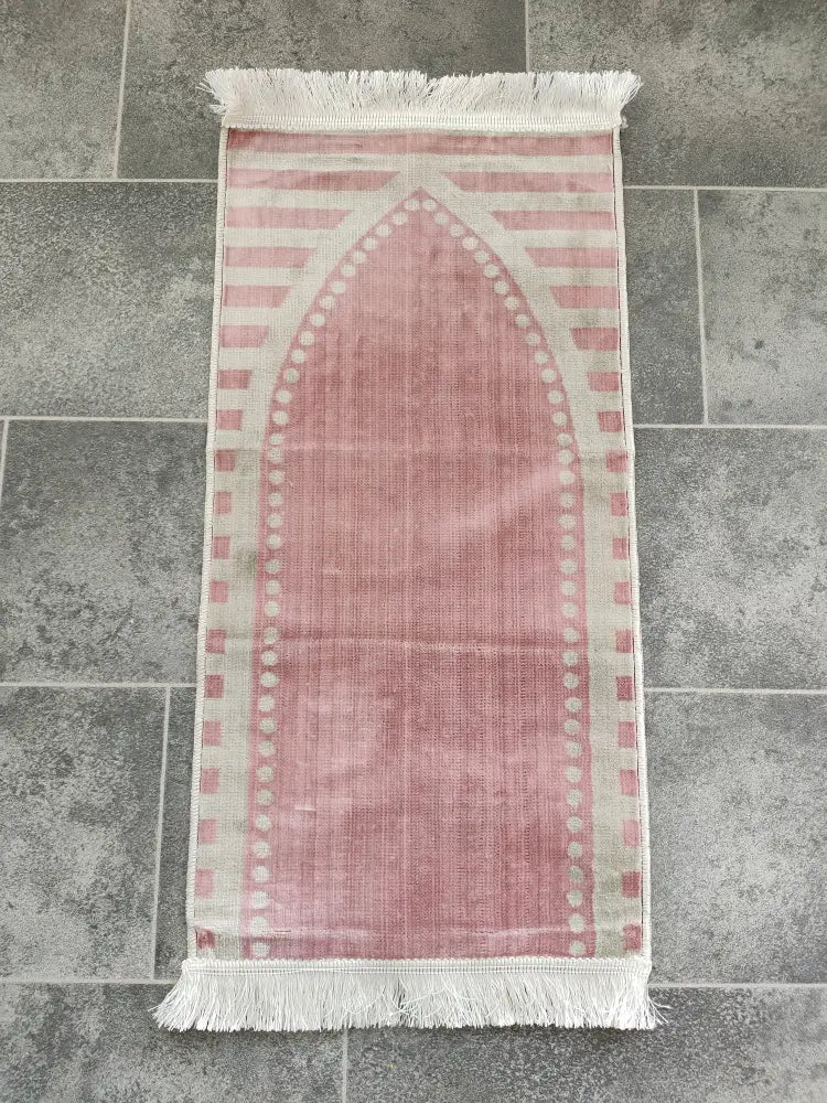 Personalised Small Baby/Toddler Prayer Mat (Pink)