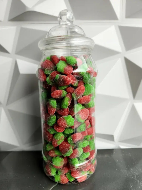 Sour Wild Strawberry Sweets - Large (970ml Jar)