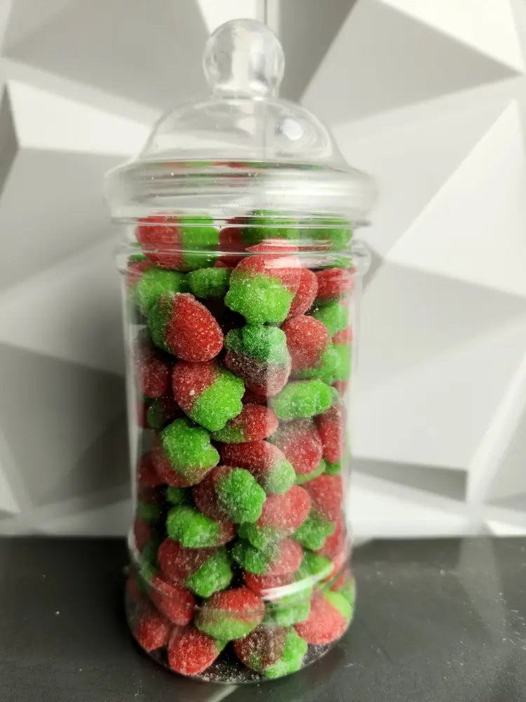Sour Wild Strawberry Sweets - Medium (500ml Jar)
