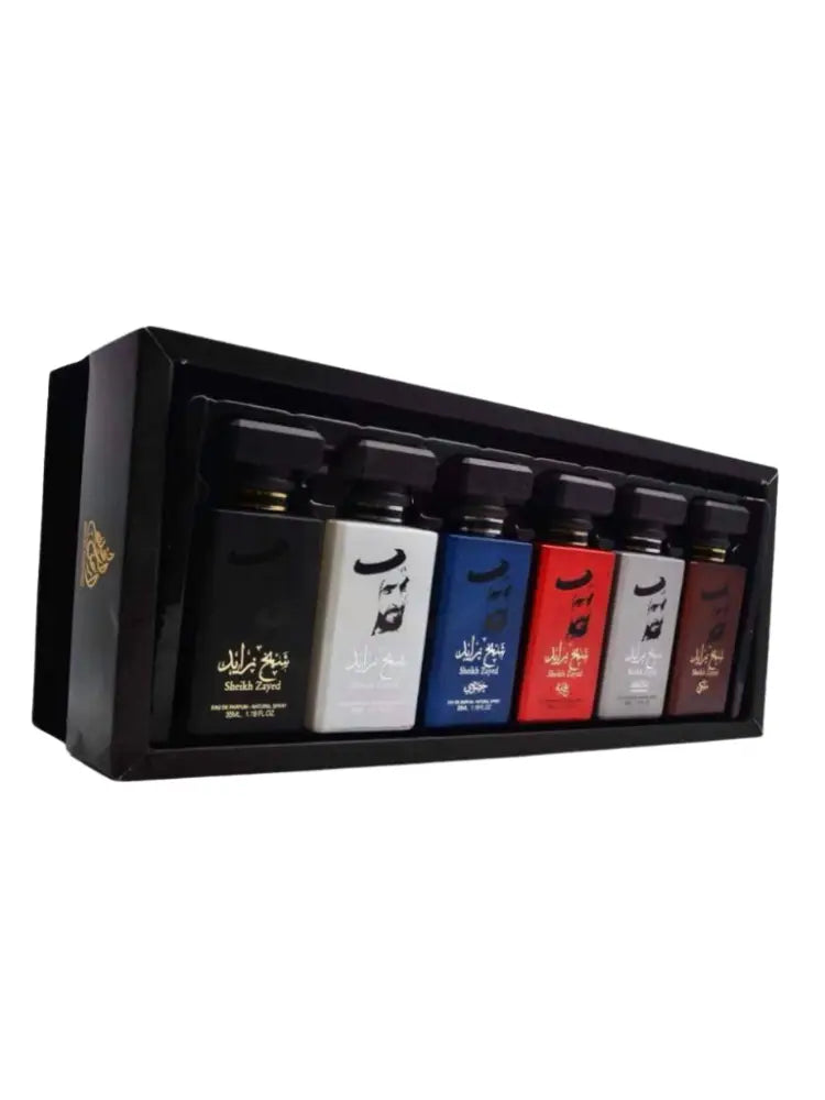 The Royal Collection - Sheikh Zayed | 6 Piece Gift Set | By Ard Al Khaleej